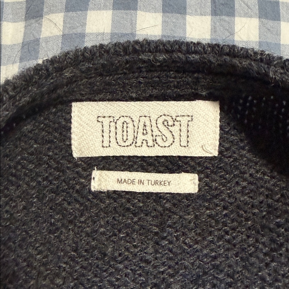 Toast Wool Wrap Sweater - Picture 4 of 5
